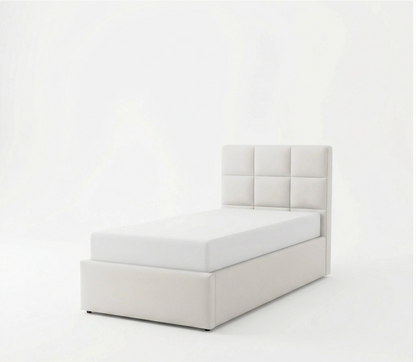 Single Fabric Ottoman Bed Frame