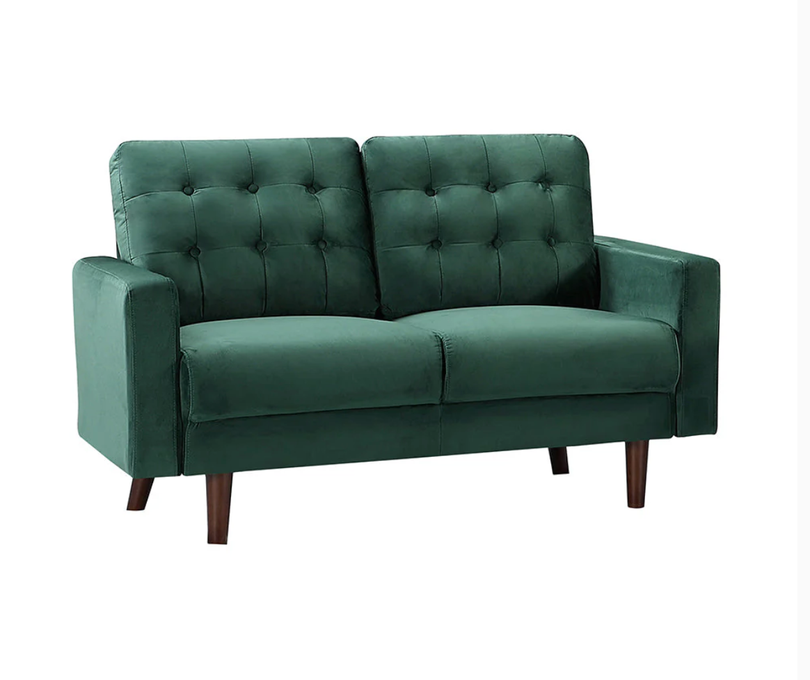 VF Velvet 2 Seat Sofa in a Box