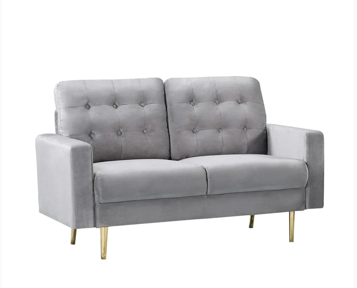 VF Velvet 2 Seat Sofa in a Box