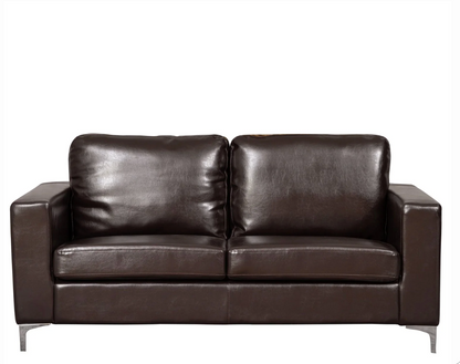Faux Leather 3 Seat Sofa