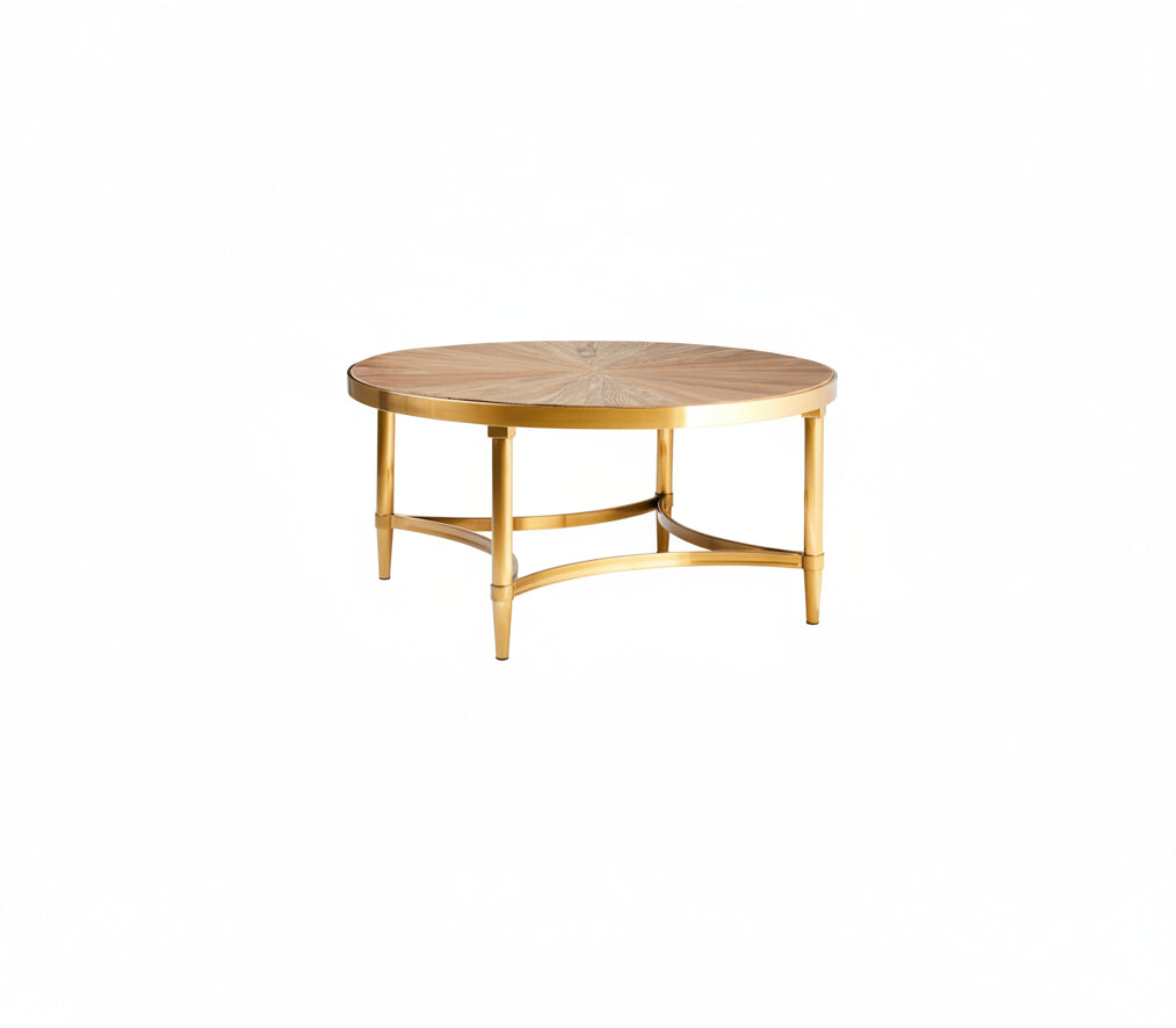 Jana Coffee Table With Curved Frame