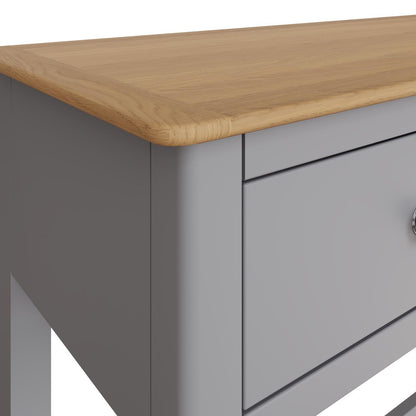 Taberno 2 Drawer Dressing Table – Dove Grey