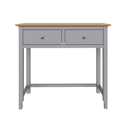 Taberno 2 Drawer Dressing Table – Dove Grey