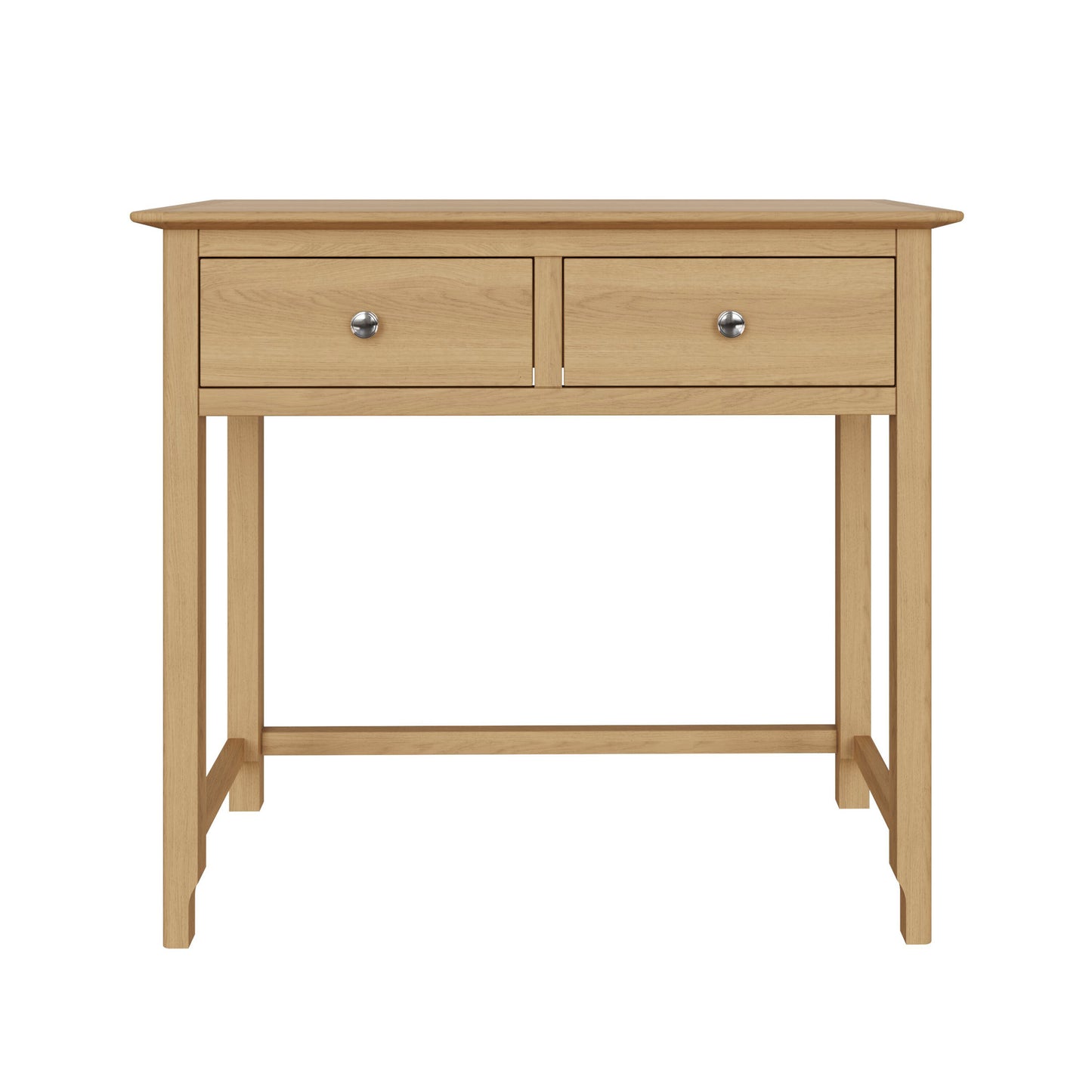 Taberno 2 Drawer Dressing Table in Natural Oak
