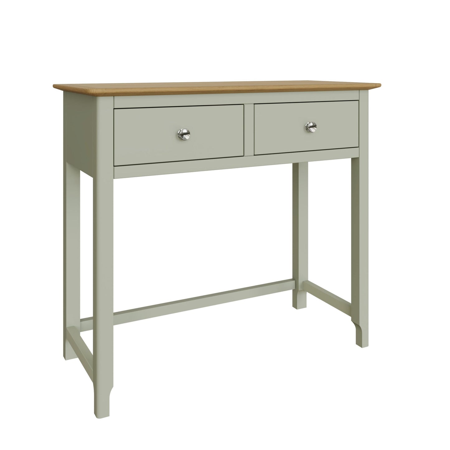 Taberno 2 Drawer Dressing Table – Sage Green