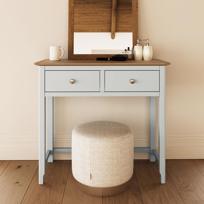 Taberno 2 Drawer Dressing Table in Linen White