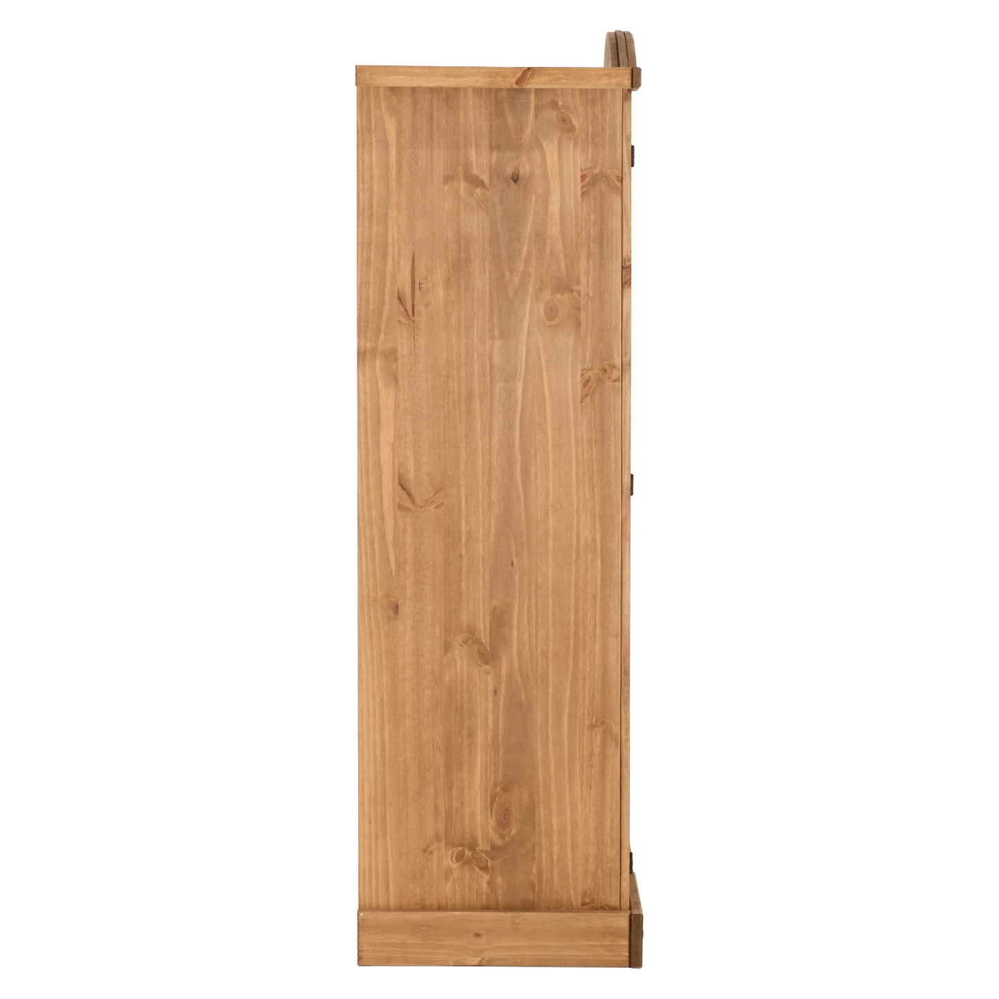 Corona 2 Door Wardrobe Distressed Waxed Pine