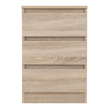 Malvern 3 Drawer Bedside – Sonoma Oak Effect Storage