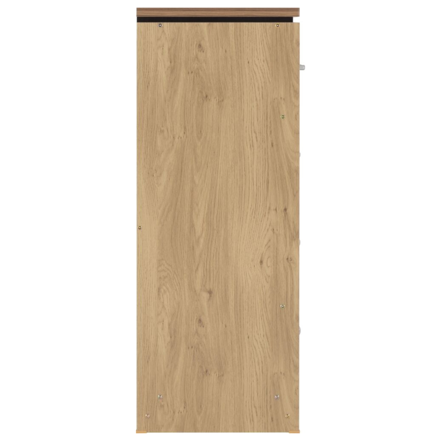Charles 3+2 Drawer Chest Oak Effect Veneer Storage Unit