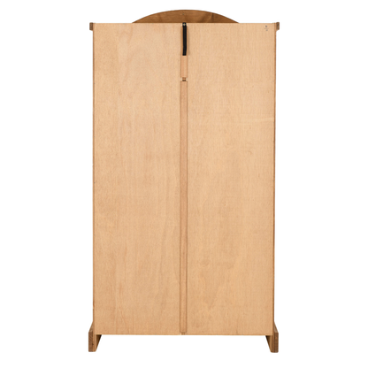 Corona 2 Door Wardrobe Distressed Waxed Pine