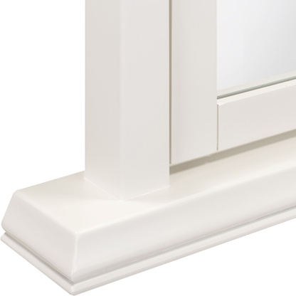 Bordeaux Dressing Table Mirror Ivory Elegant Wall Mirror