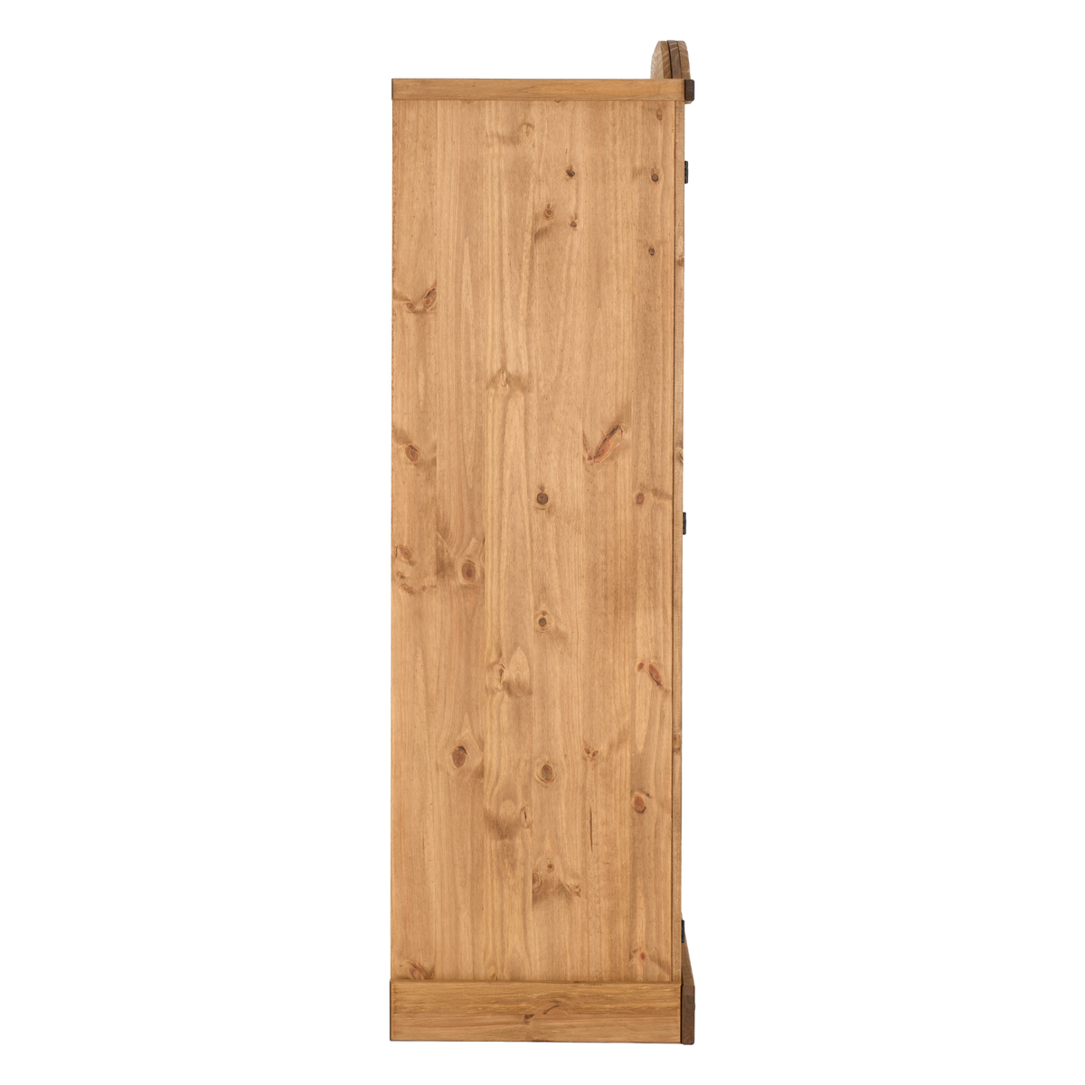 Corona 3 Door Wardrobe - Distressed Waxed Pine