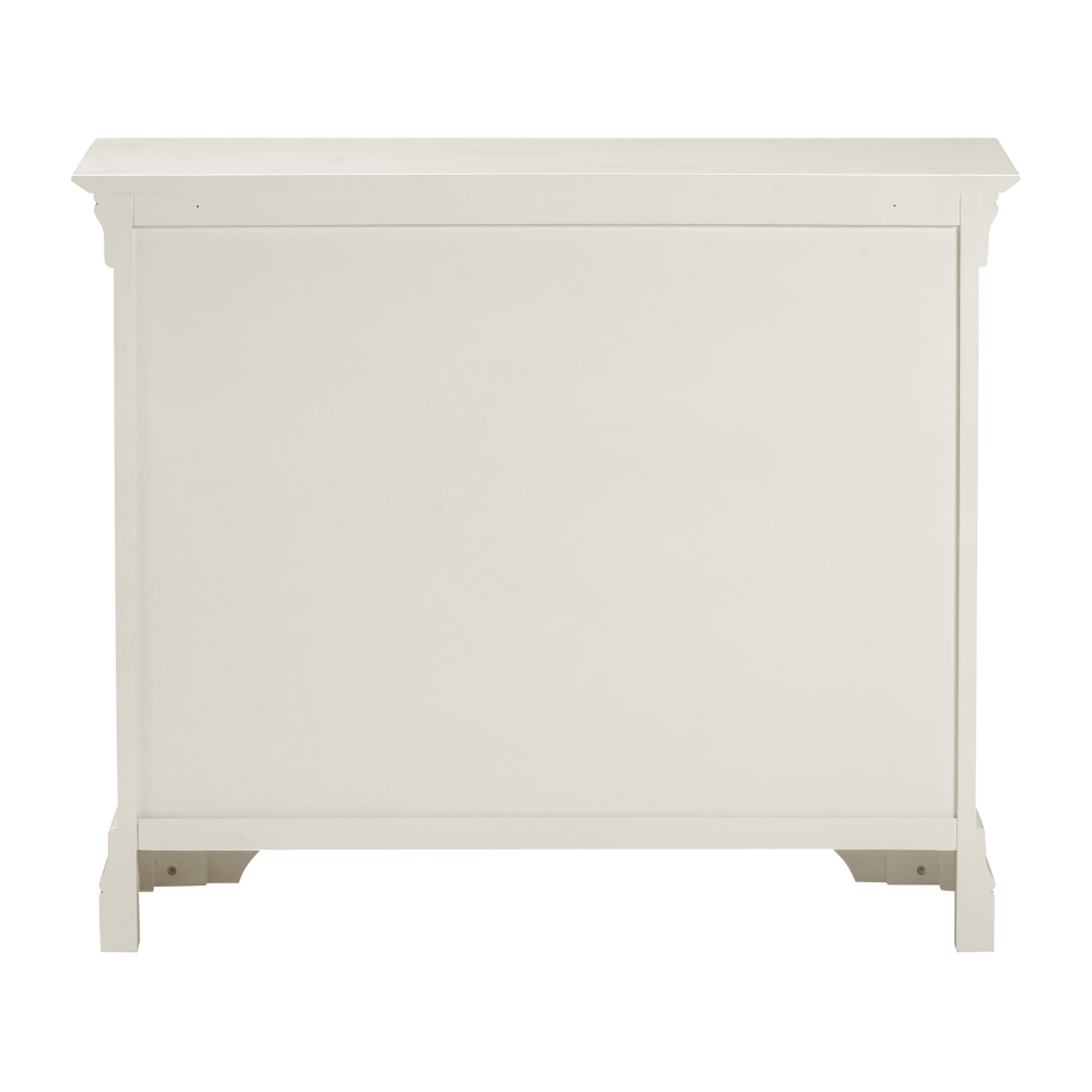 Bordeaux 3 Drawer Chest – Ivory Storage Solution