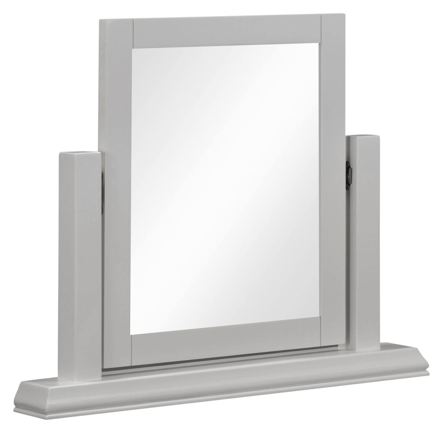 Bordeaux Dressing Table Mirror Pebble Grey Elegant Wall Mirror