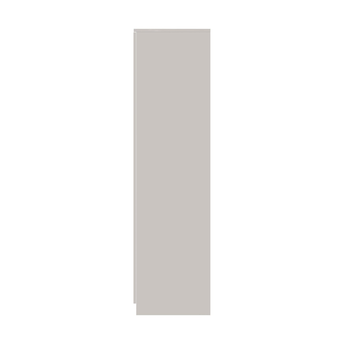 FWStyle Veloce 2 Door Wardrobe – White Gloss & Oak