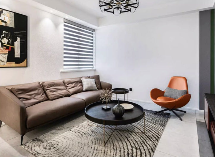 Snail Armchair, With Small Bubbles On The Leather, For Display