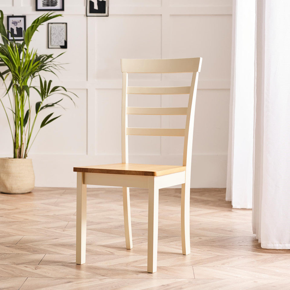 Salcombe Extending Rectangular Wooden Table with 2 Whitby Chairs & 1 Small Bench