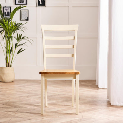Salcombe Extending Rectangular Wooden Table & 6 Whitby Dining Chairs