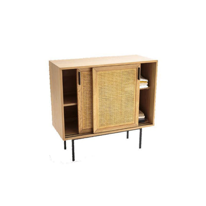 Acacia Cane Rattan Sideboard
