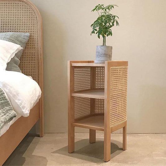 Alena Rattan Side Table