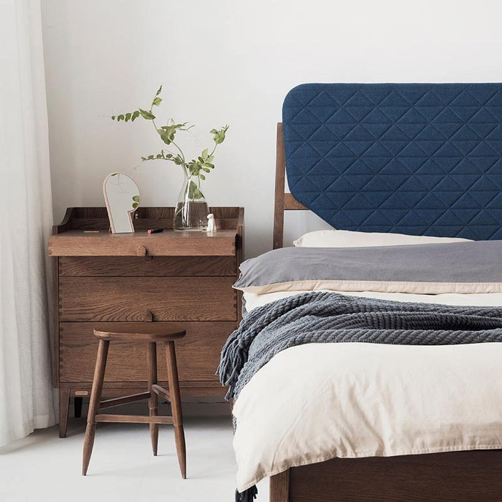 Amethyst Side Table With Extendable Working Space