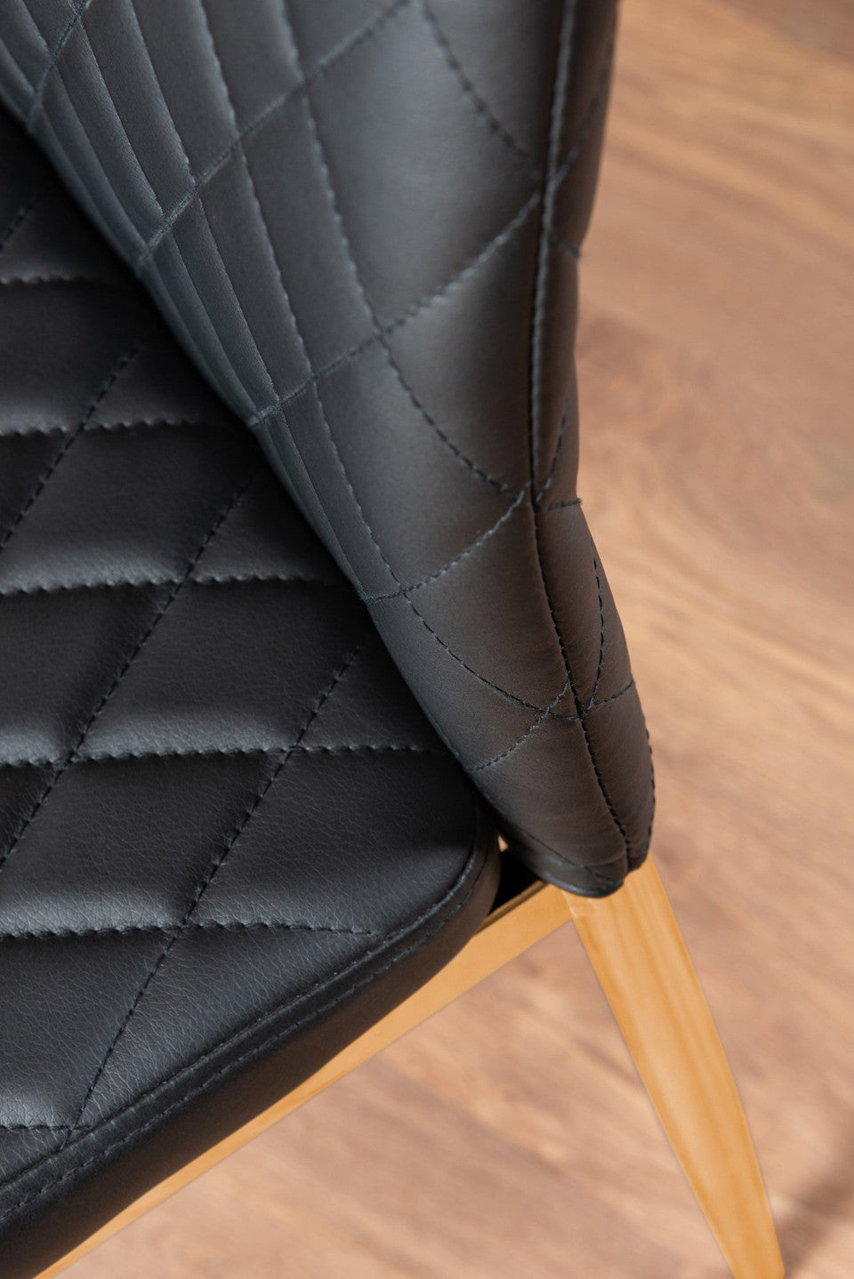 Arezzo White High Gloss Extending Dining Table & 8 Milan Gold Leg Chairs