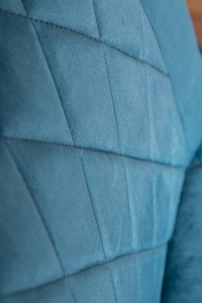 Giovani Round Grey Large 120cm Table and 6 Pesaro Silver Leg Chairs