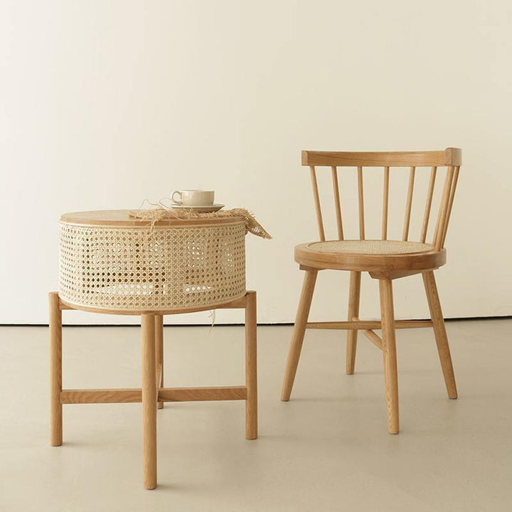 Bowden Rattan Side Table