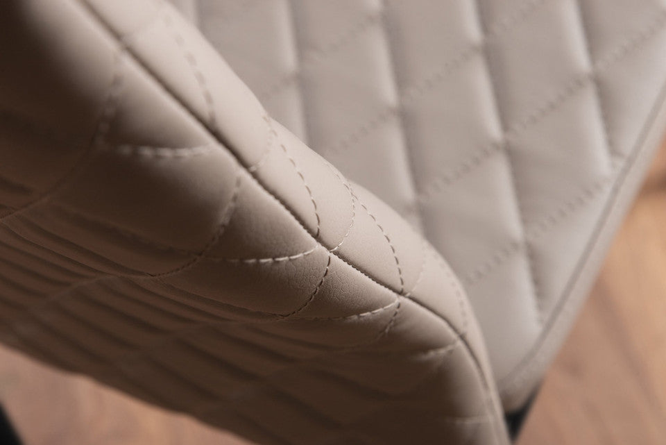 Kylo Brown Wood Effect Dining Table & 6 Milan Black Leg Chairs