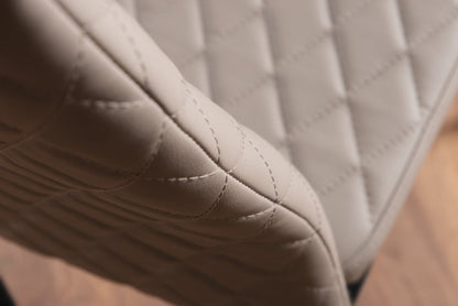 Kylo Brown Wood Effect Dining Table & 6 Milan Black Leg Chairs