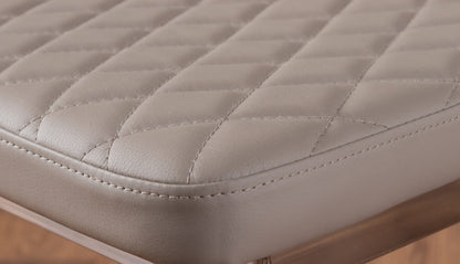 Selina Chrome Round Square Leg Glass Dining Table And 4 Milan Chairs Set