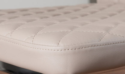 Selina Chrome Round Square Leg Glass Dining Table And 4 Milan Chairs Set