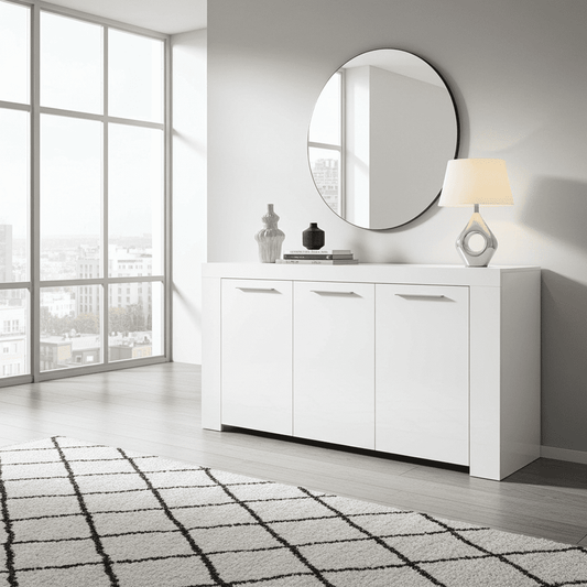 Curro Artic White Sideboard