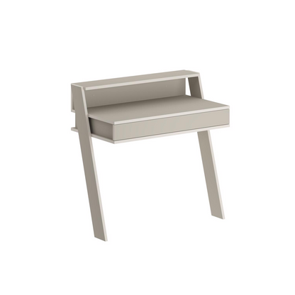 Cowork Modern Wall-Mounted Desk with Drawer – Sandstone 94cm