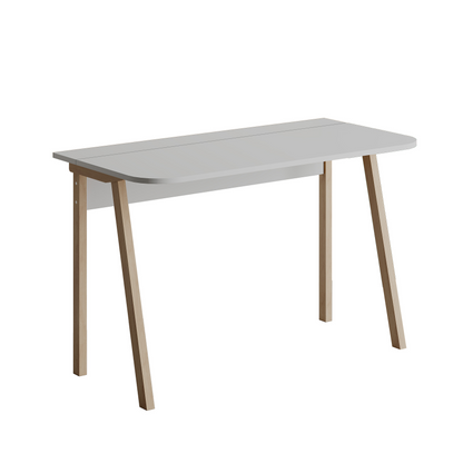 Luton Modern Desk White – 120cm Wide