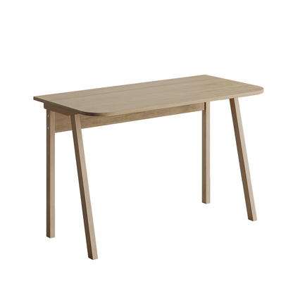 Luton Modern Study Desk Oak – 120cm Wide