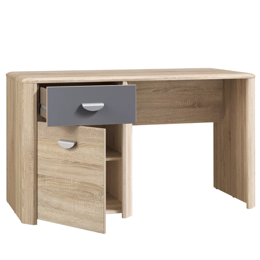 Yoop Dressing Table Study Desk – Sonoma Oak Matt Finish