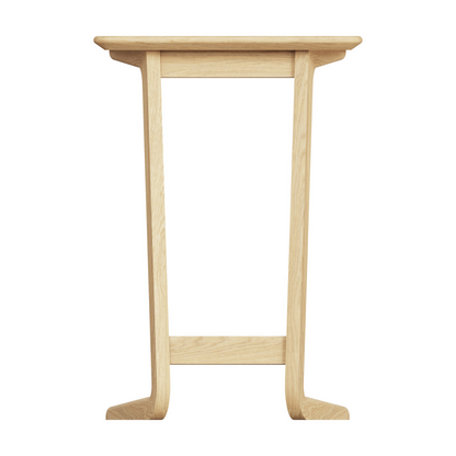 Newark Ash Angled Sofa Tablet Table – Scandi Style with Tapered Legs