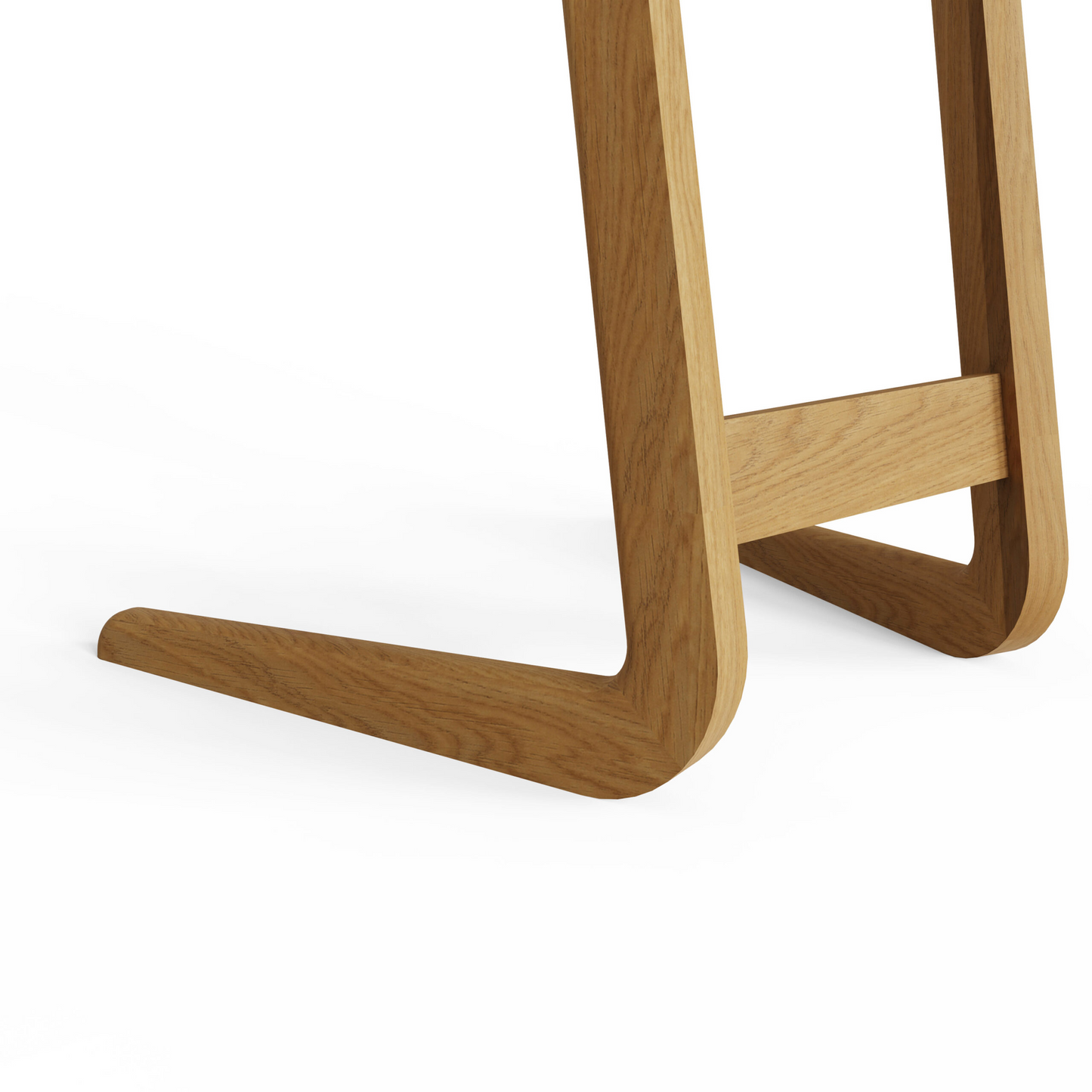 Taberno Oak Sofa Laptop Table – Solid Oak with Natural Lacquer Finish