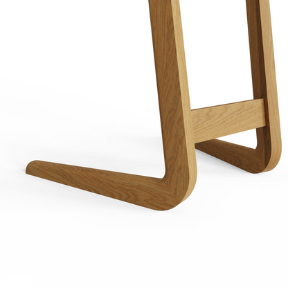 Taberno Oak Sofa Laptop Table – Solid Oak with Natural Lacquer Finish
