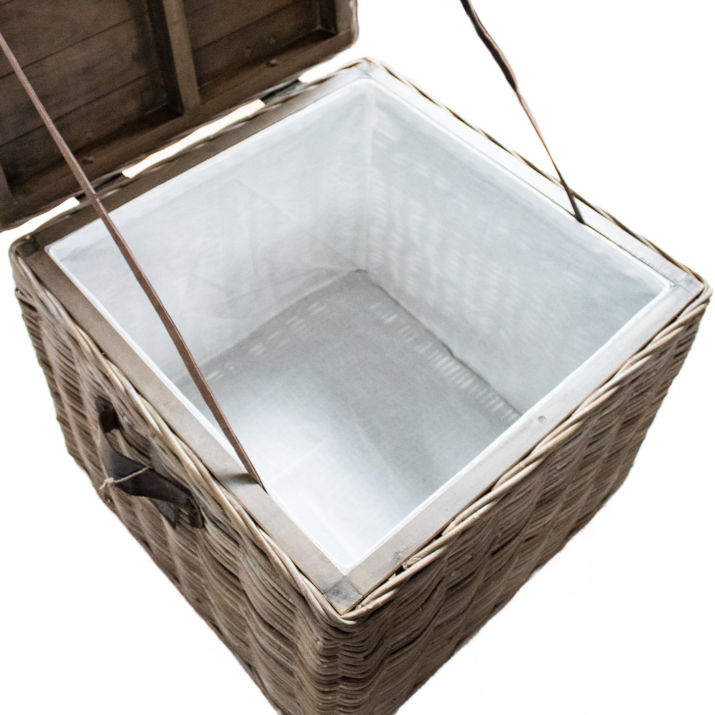 Maya Handmade Kubu Rattan Storage Side Table – Sustainable & Stylish