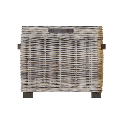 Maya Handmade Kubu Rattan Storage Side Table – Sustainable & Stylish