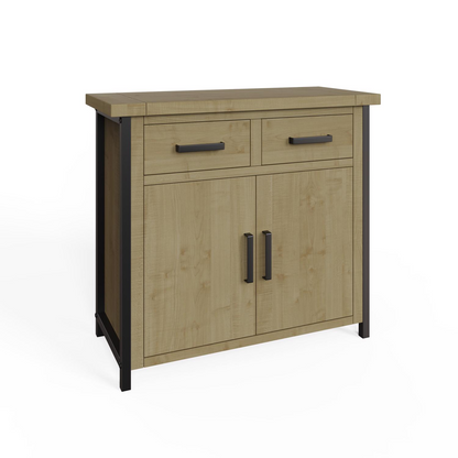 Lowry 2 Door 2 Drawer Sideboard – Driftwood Reclaimed Pine