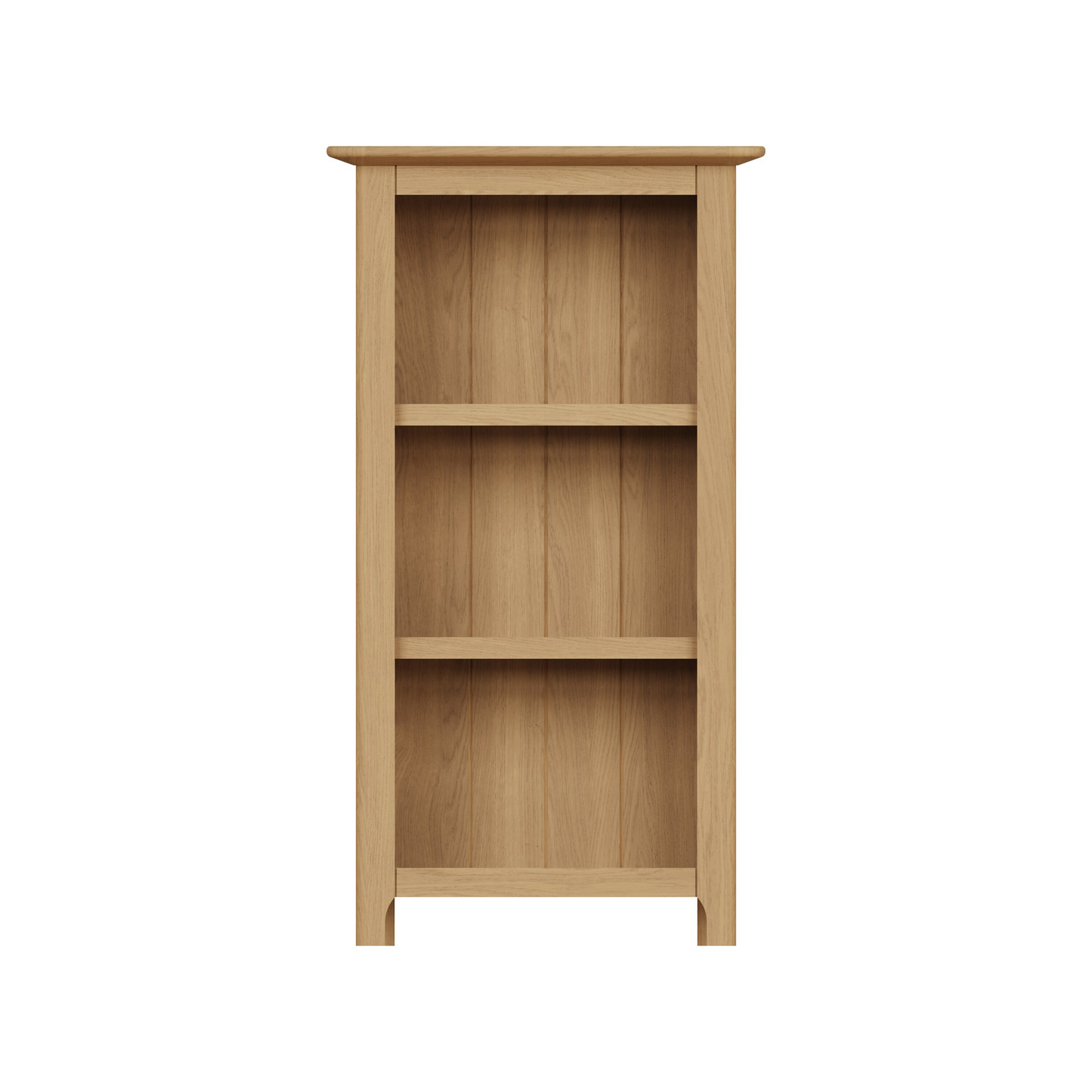 Taberno Oak 3-Tier Bookcase – Natural Oak