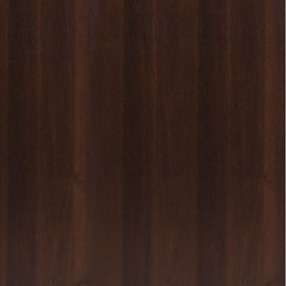 Imperial Tall Glazed 1 Door 2 Drawer Narrow Cabinet in Dark Mahogany Melamine