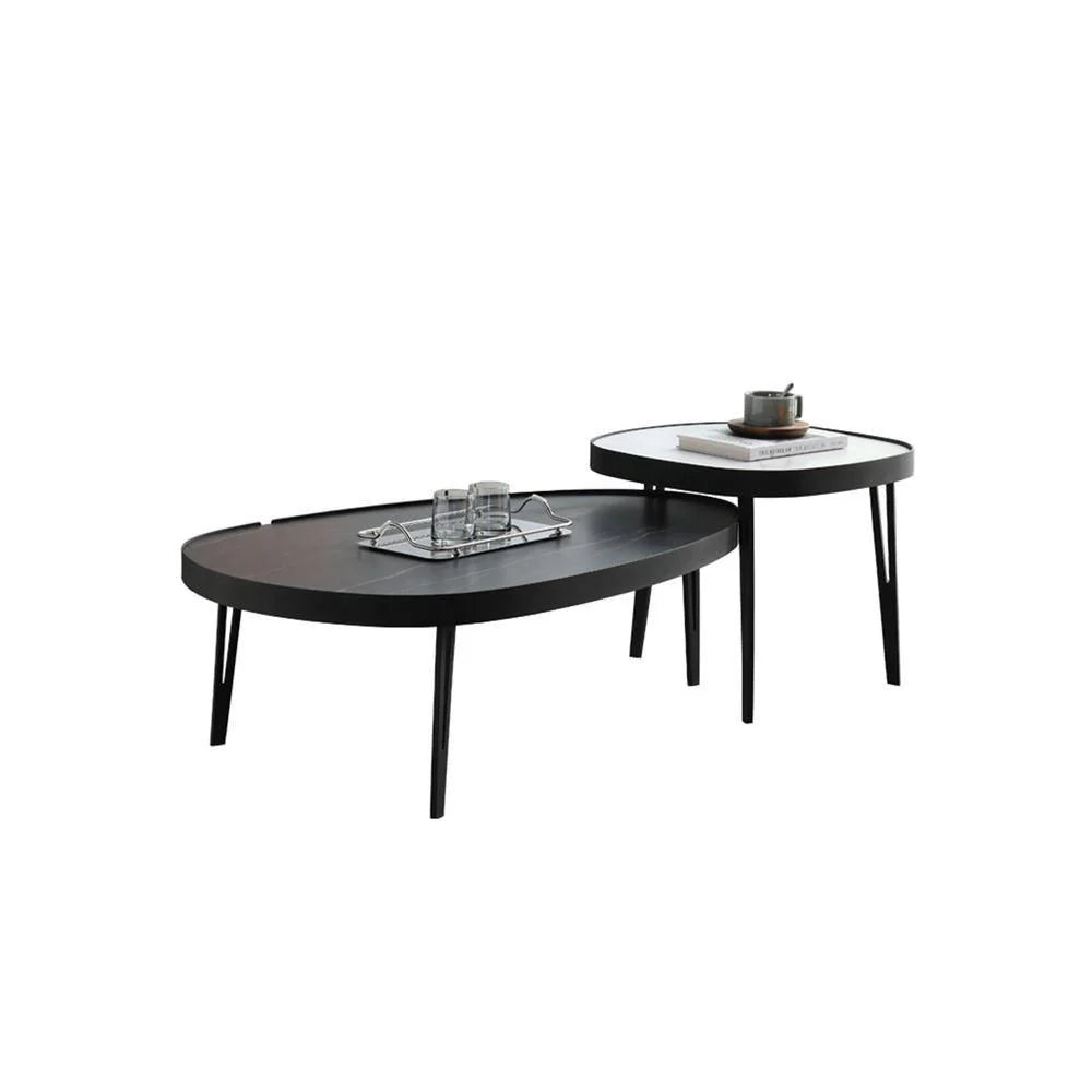 Inca Coffee Table Set, Sintered Stone