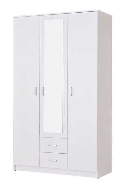 Kano White 3 Door Wardrobe