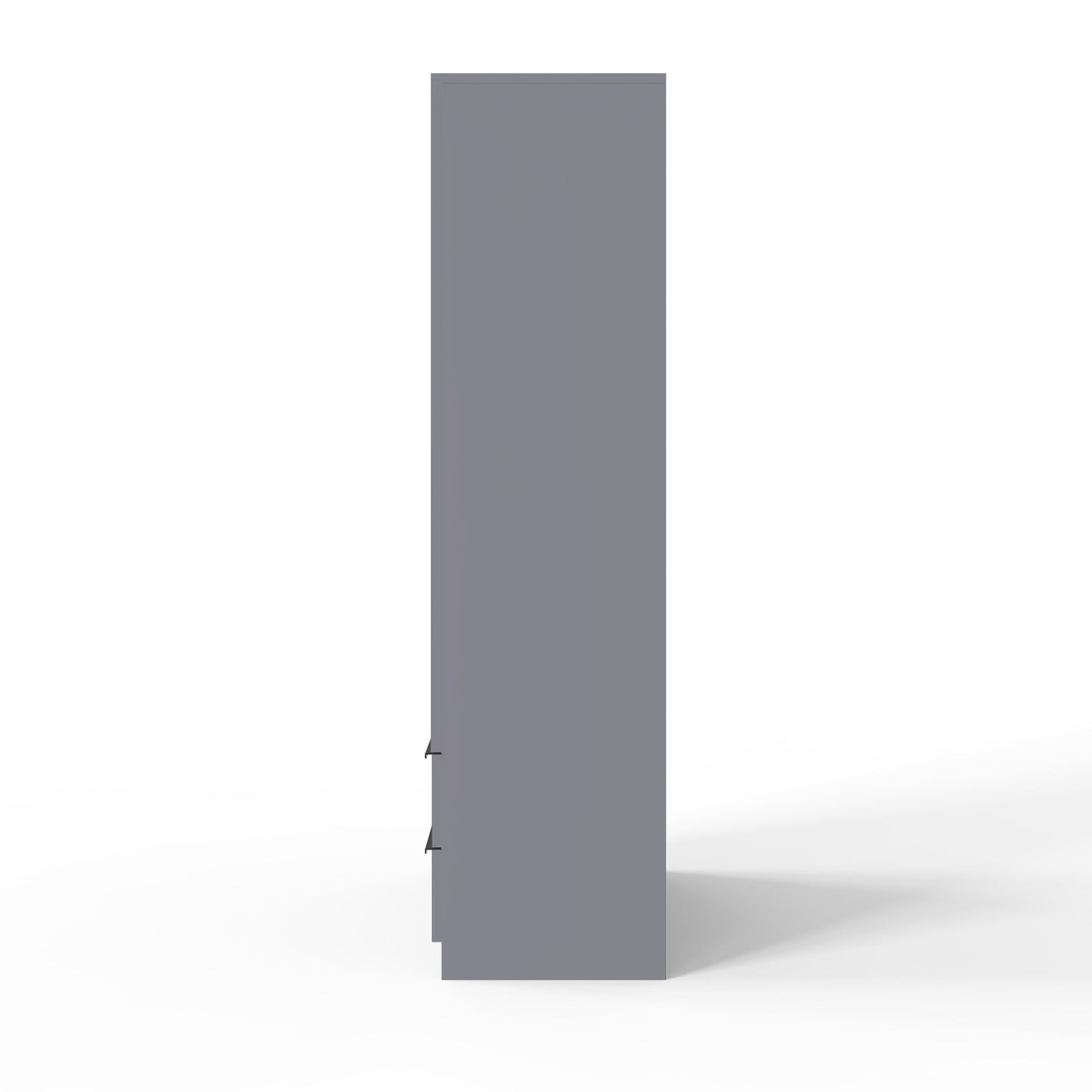 FWStyle Lania 2 Door 2 Drawer Wardrobe – Grey