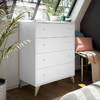 Martinelli Artic White 4 Drawer Chest