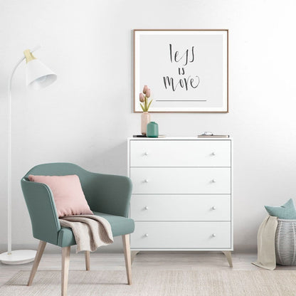 Martinelli Artic White 4 Drawer Chest